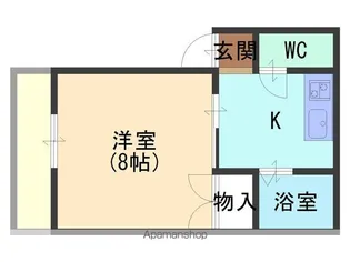 シティハウス永遠【2階】の間取り